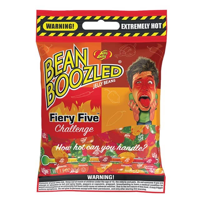 Bean boozled fiery five