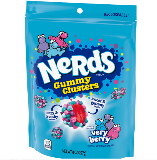 Nerd gummy cluster