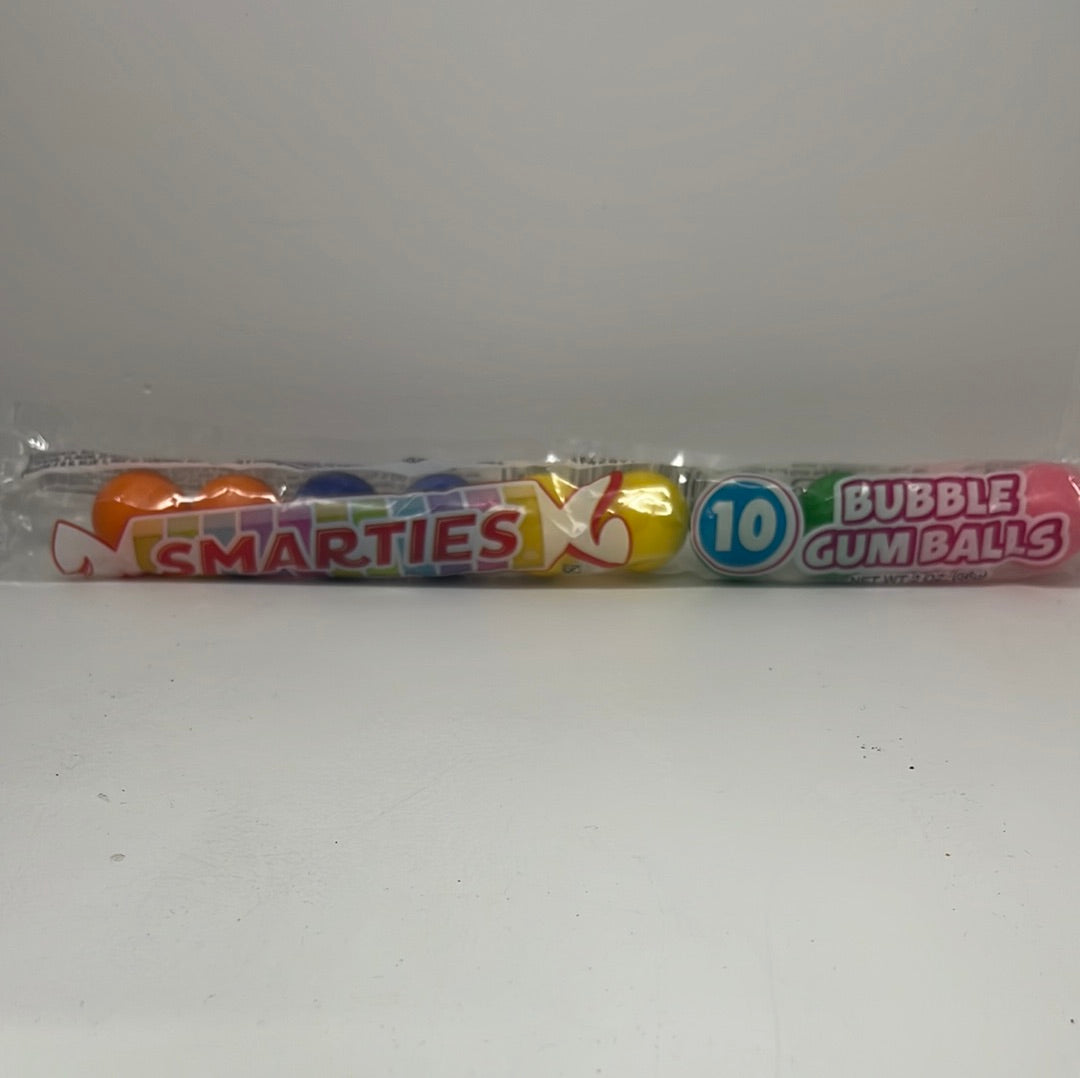 Smarties 10 bubble gum balls
